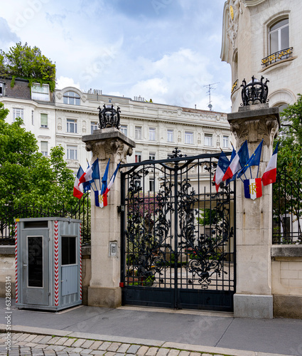 Ambassade de France, Schwarzenbergplatz, Wien, Österreich photo