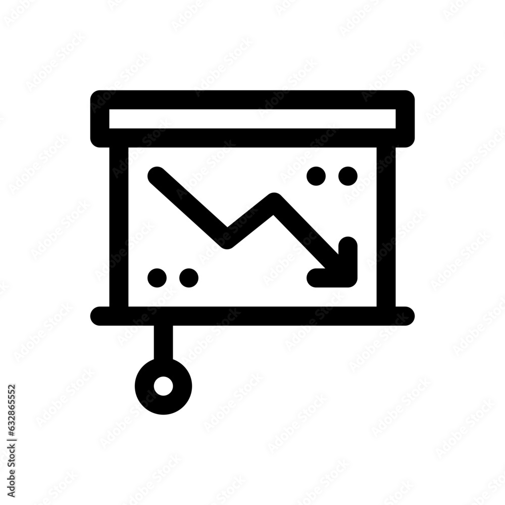 decrease line icon decrease line icon