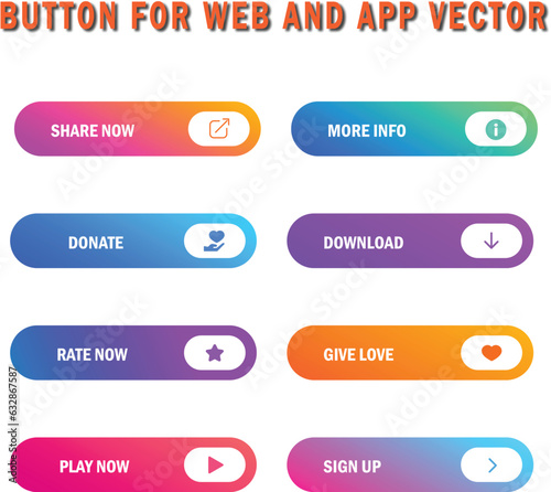 cta web button collection