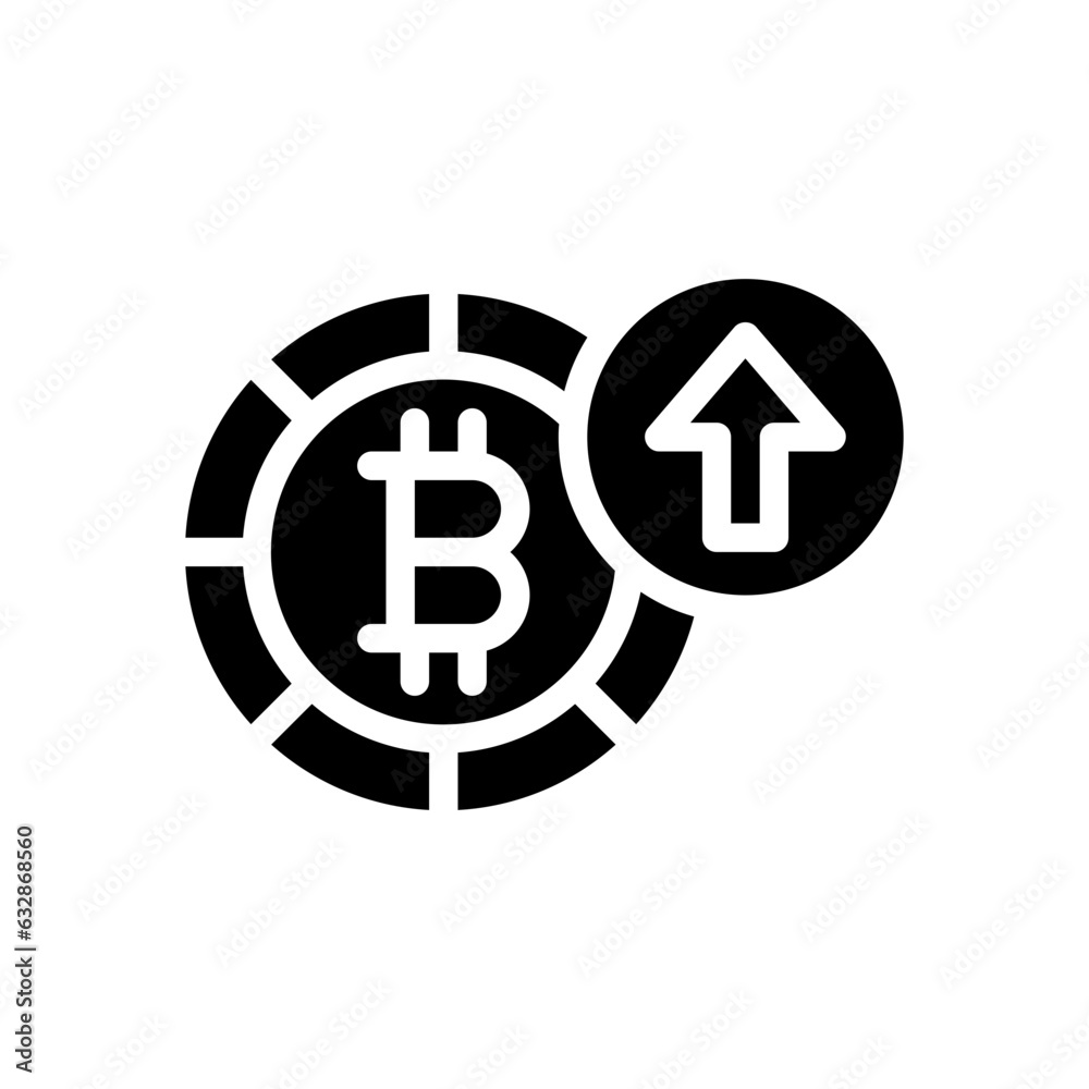 bitcoin glyph icon bitcoin glyph icon