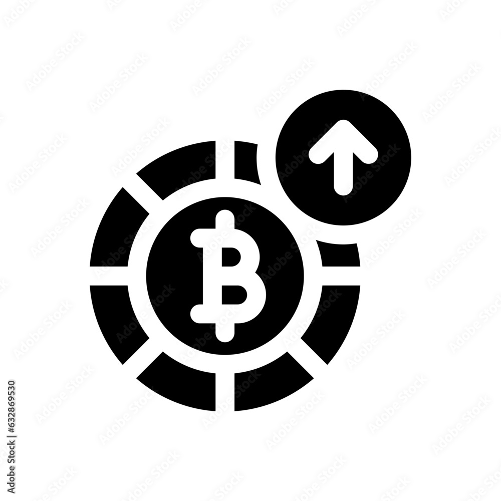 bitcoin glyph icon bitcoin glyph icon