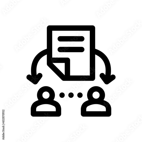 delegate line icon