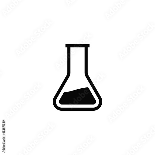 Erlenmeyer Alchemy icon design trendy, iconic artwork