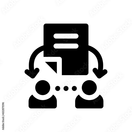 delegate glyph icon