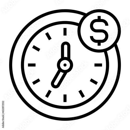 Efficiency, Productivity, Time management, Value, Time sensitive icon