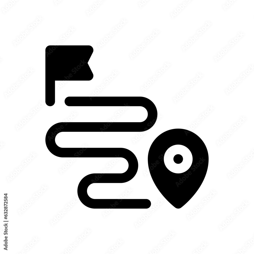 route glyph icon route glyph icon
