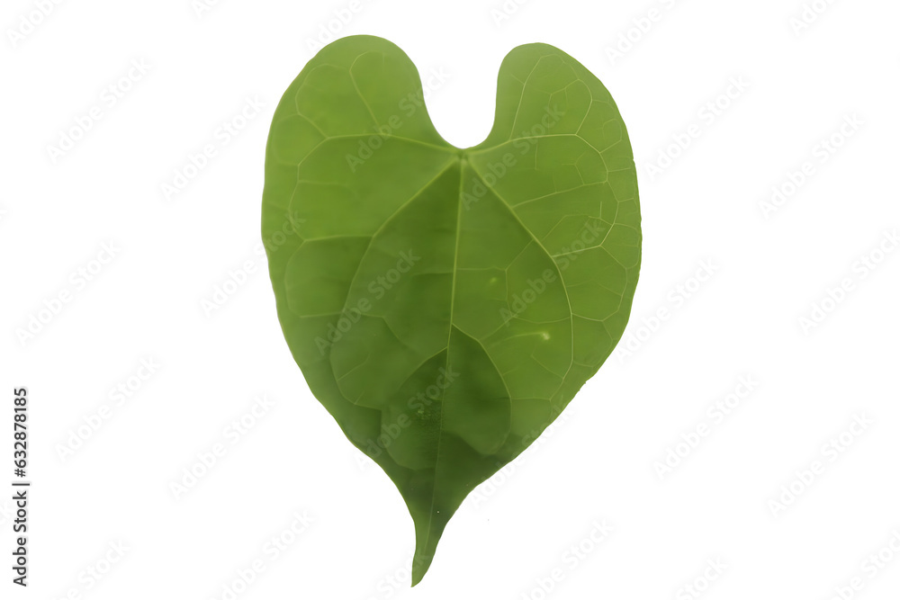 green leaf isolated on white green leaf isolated on white