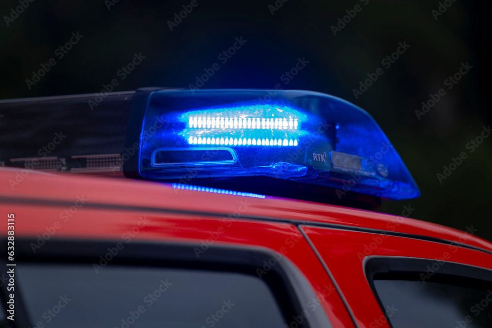 Obraz premium Blaulicht