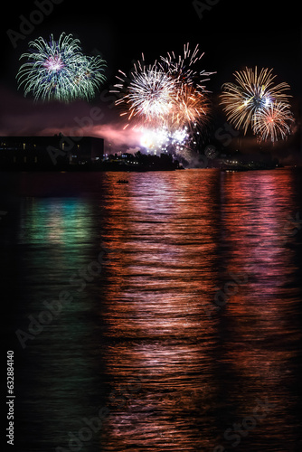 Fireworks in Neuchatel photo
