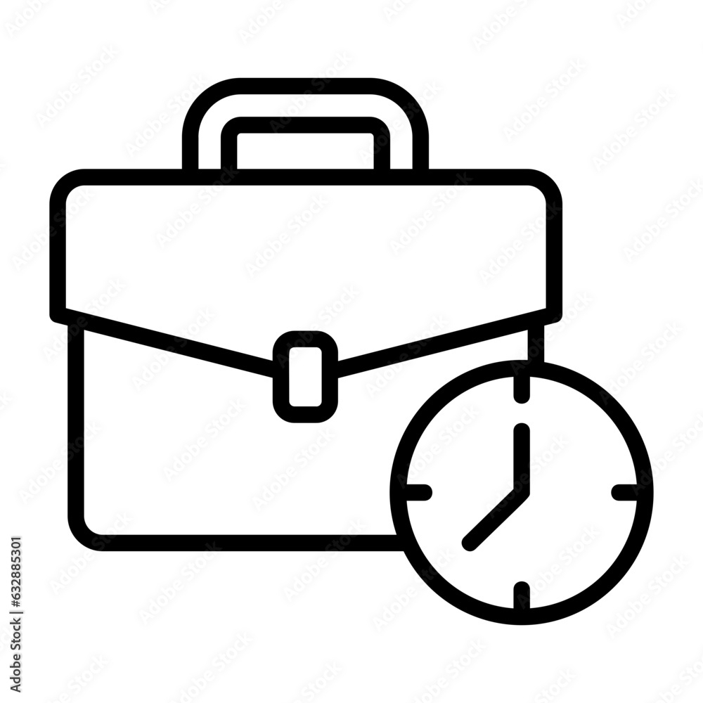 Office hours, work hours, business hours, labor hours, duty hours icon Office hours, work hours, business hours, labor hours, duty hours icon