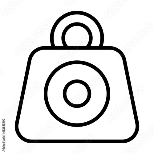 Mass, heaviness, burden, pressure, load icon