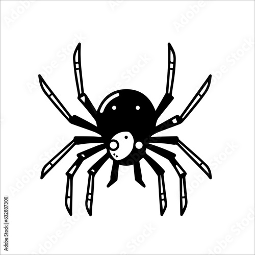 halloween spider illustration 