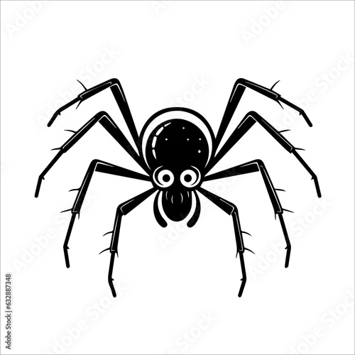 halloween spider illustration 