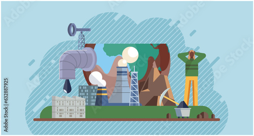 Metaphor for ecological travel, conservation, climate change, global warming and the fragility of nature. Earth day. Climate change with weather global greenhouse warming risks. Eco environment signs