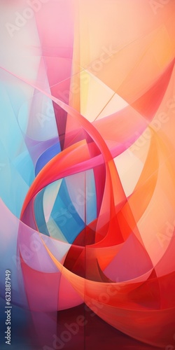 Abstract background intersecting lines