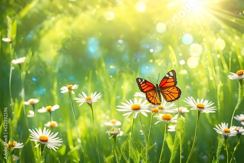 butterfly on a meadow © Nazir