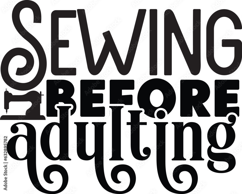 Sewing SVG Design