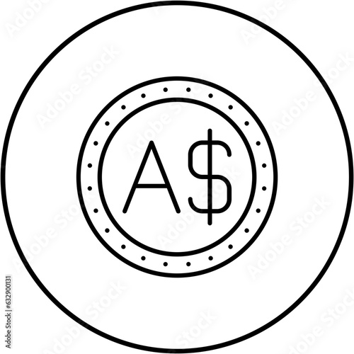 Australian Dollar Icon