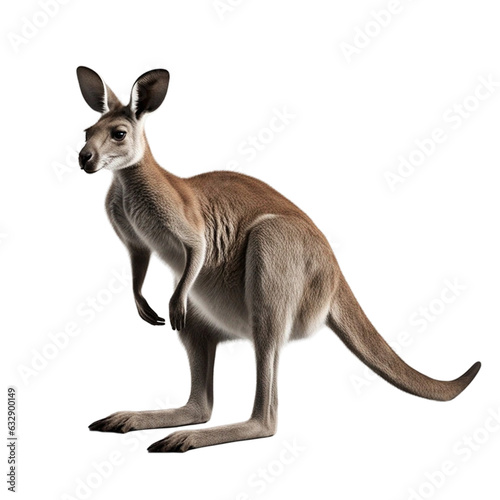 Kangaroo isolated on transparent background 