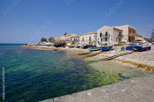 Sampieri, small fishing village in the southeast of Sicily