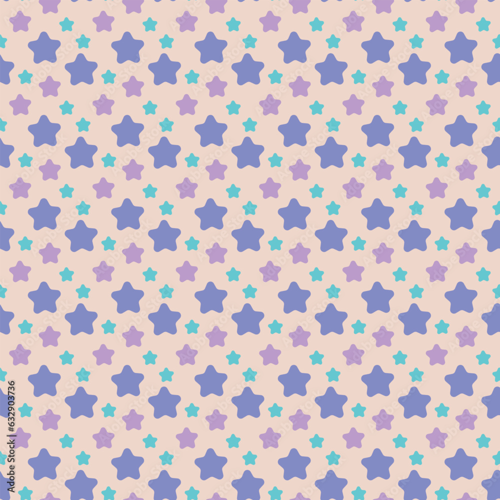 Seamless pattern for textile decor