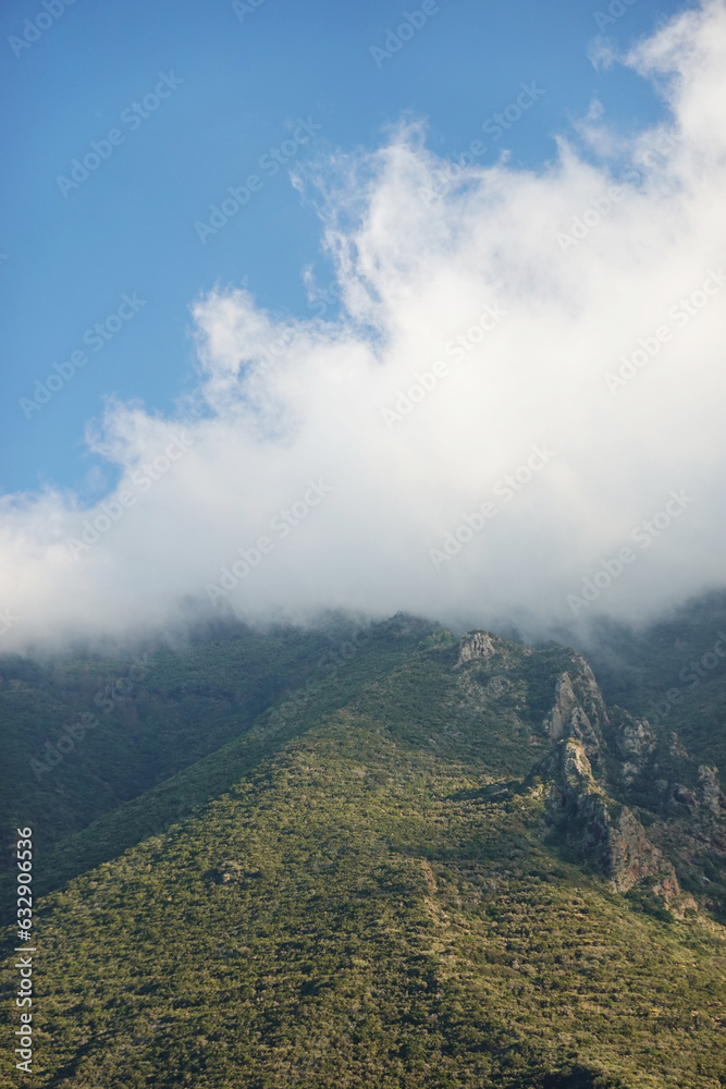 The view of Monte De Perri, Volcano Island, Sicily, Italy