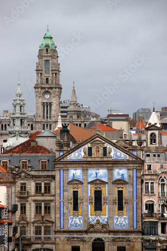Architecture in the city of Porto, Portugal