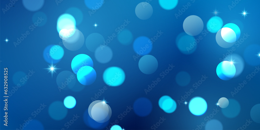 beautiful bokeh background for decoration festival template beautiful banner luxury vector illustration