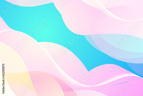 gradient wave abstract background, © sakibab