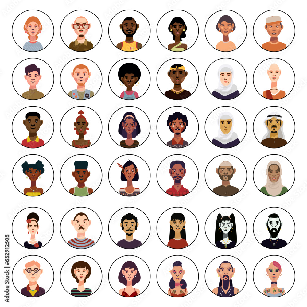 Collection of Avatars Collection of Avatars