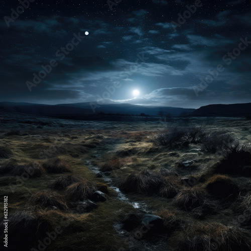 Dreamscapes of the Moonlit Moorland Realm