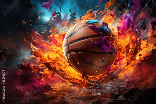 Experience the thrill of basketball from an extraordinary perspective © YouraPechkin