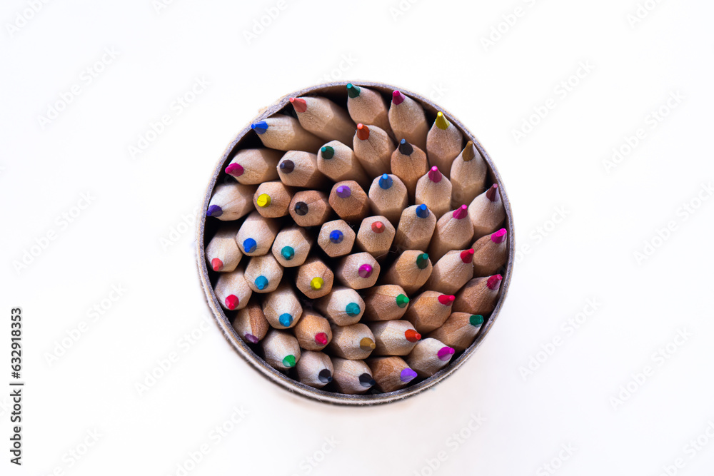 color pencils in a cup color pencils in a cup
