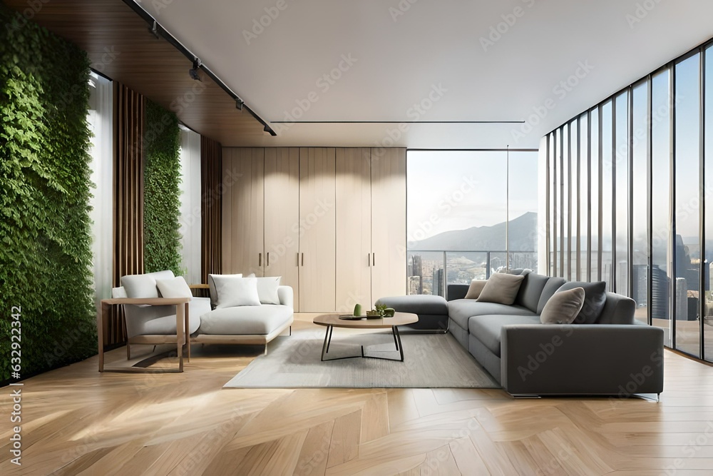 Fototapeta premium modern living room