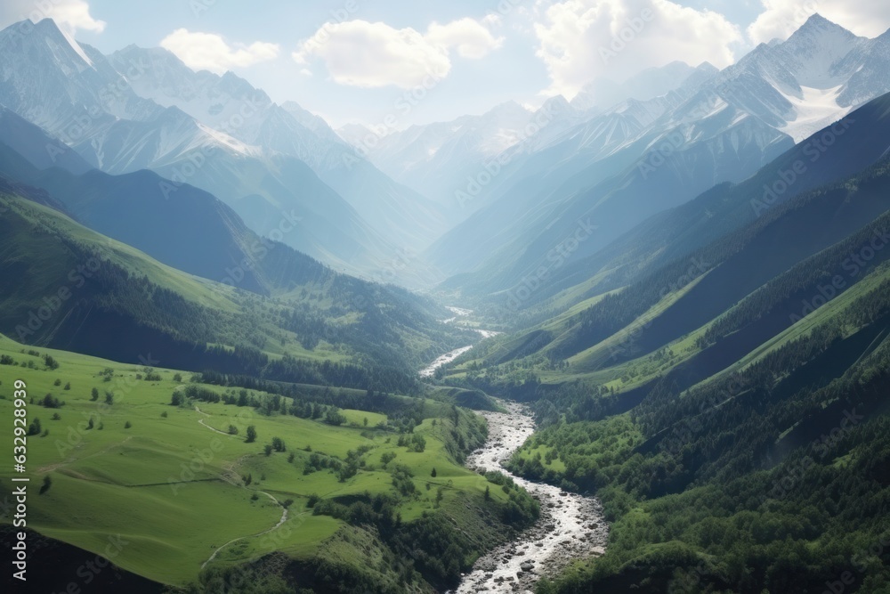 Stunning landscapes generative AI