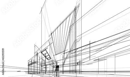 sketch of the bridge