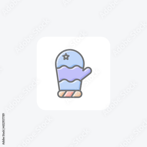 Elegant Frost-Kissed Mitts icon

 Awesome Fill Icon