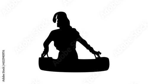 auctioneer silhouette