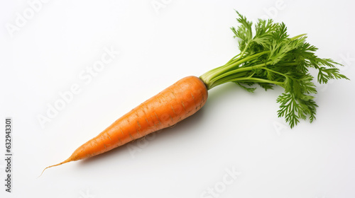 Carrot isolated on a white background.