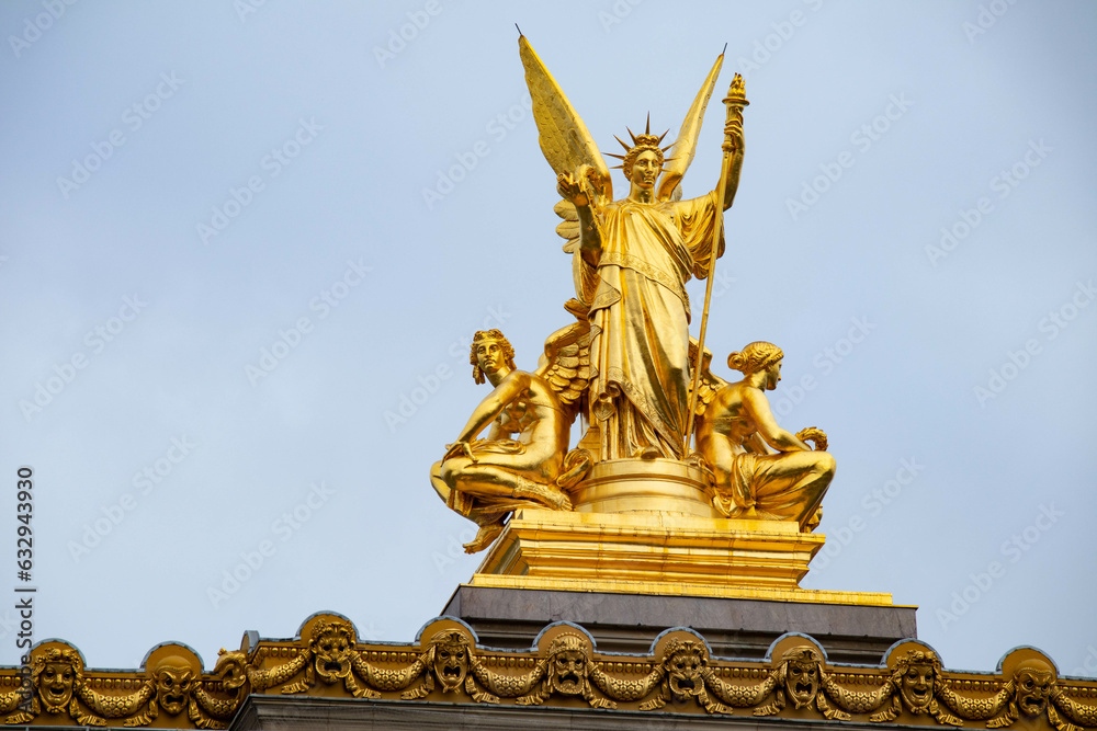 Fototapeta premium Opéra Garnier di Parigi, Francia