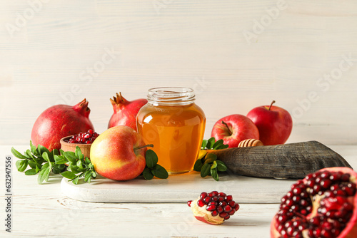 Rosh hashanah - jewish New Year holiday concept