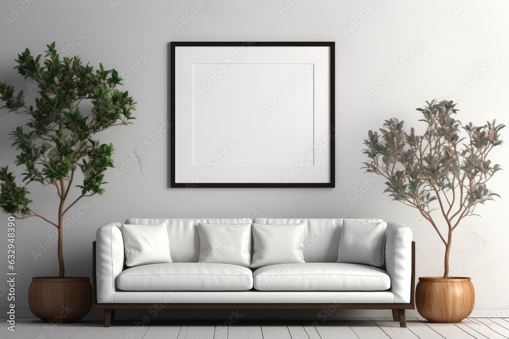 Bright and Airy Minimalist Living Room Featuring Clean-Lined Furniture, Lush Potted Plants, and Sun-Drenched Couch Basking in Light Through Floor-to-Ceiling Windows. Bright and Airy Minimalist Living Room Featuring Clean-Lined Furniture, Lush Potted Plants, and Sun-Drenched Couch Basking in Light Through Floor-to-Ceiling Windows.