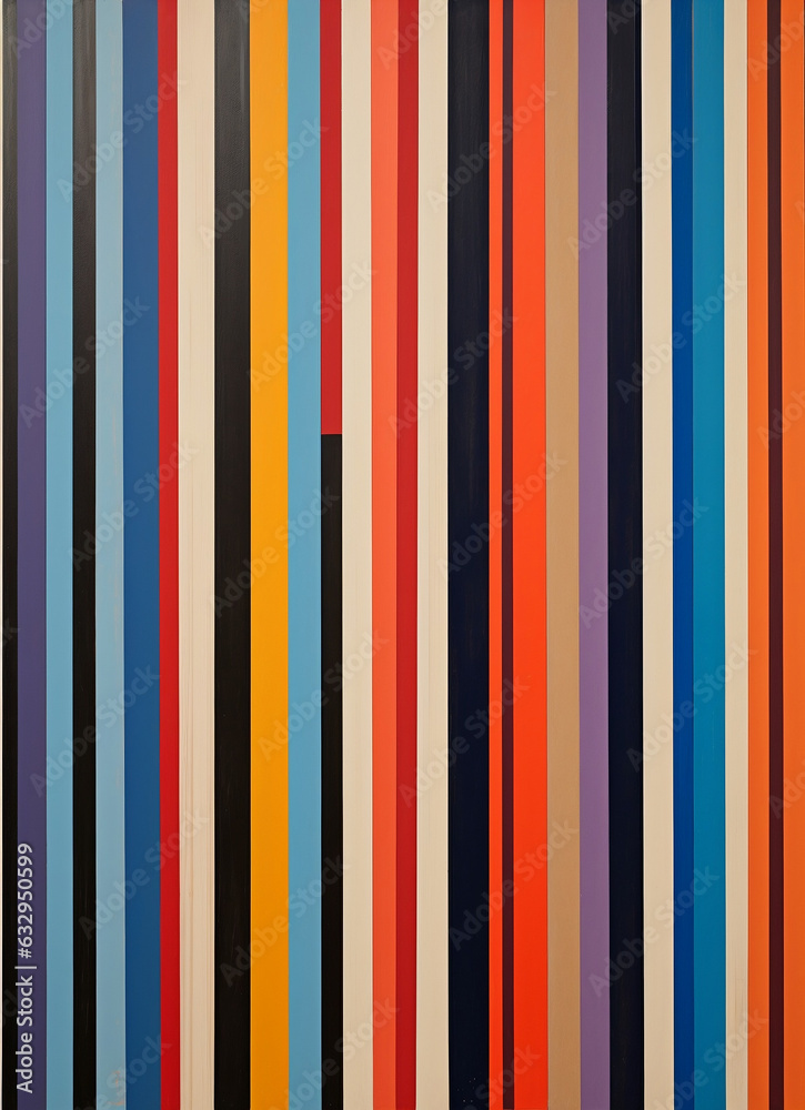 Fototapeta premium Wallpaper Background - Color Stripes