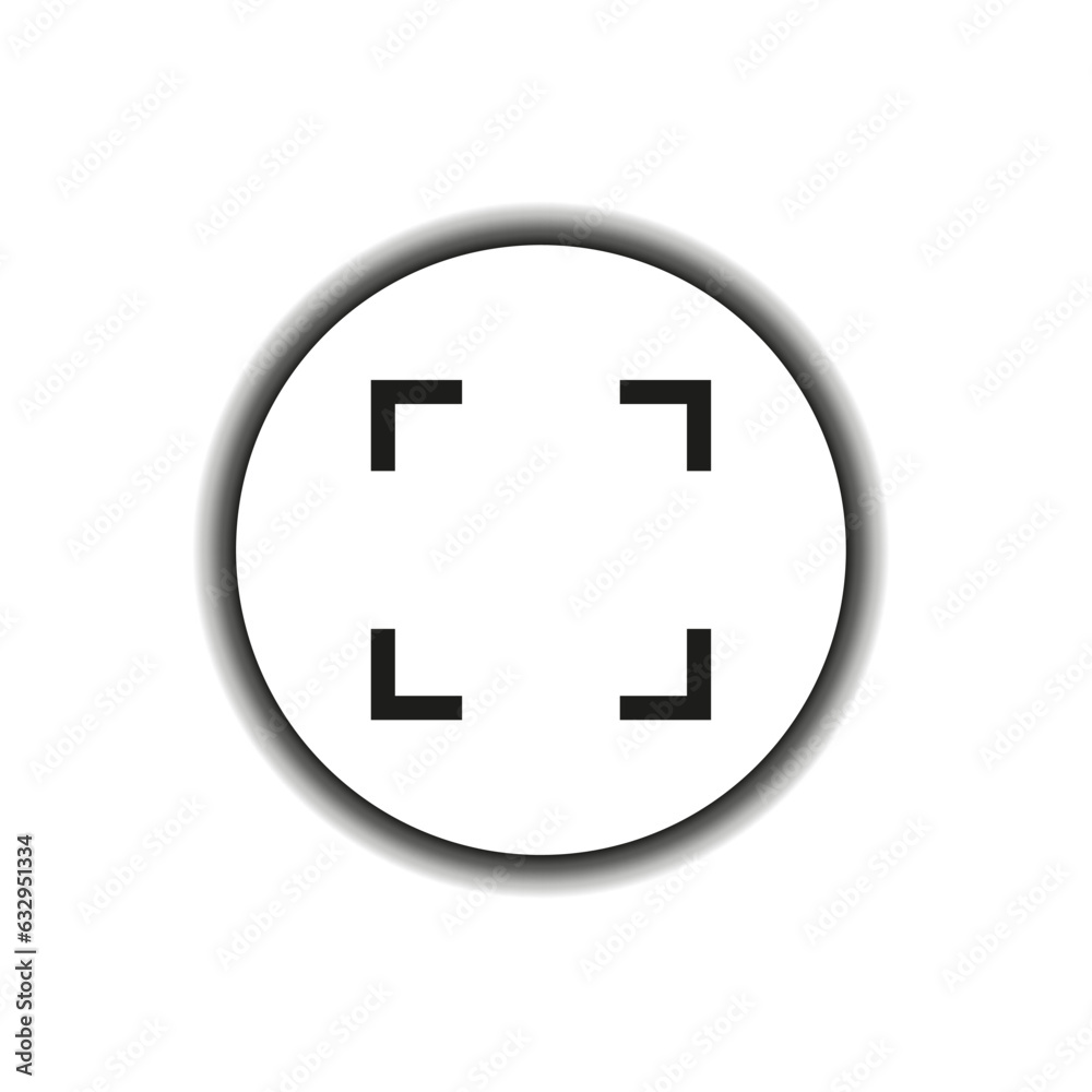 Camera lens icon. Vector illustration. EPS 10. Camera lens icon. Vector illustration. EPS 10.