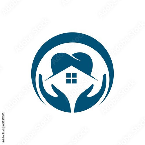 Dental care services logo and icon design vector. Very professional modern and eye-catching design.
