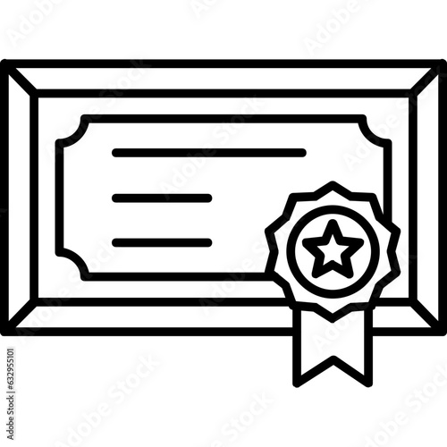 Certificate Icon