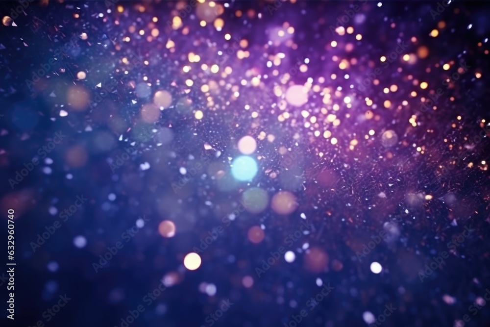 Christmas holiday colorful bokeh background
