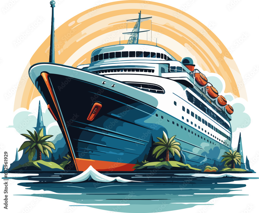 custom made wallpaper toronto digitalcruise ship in the sea