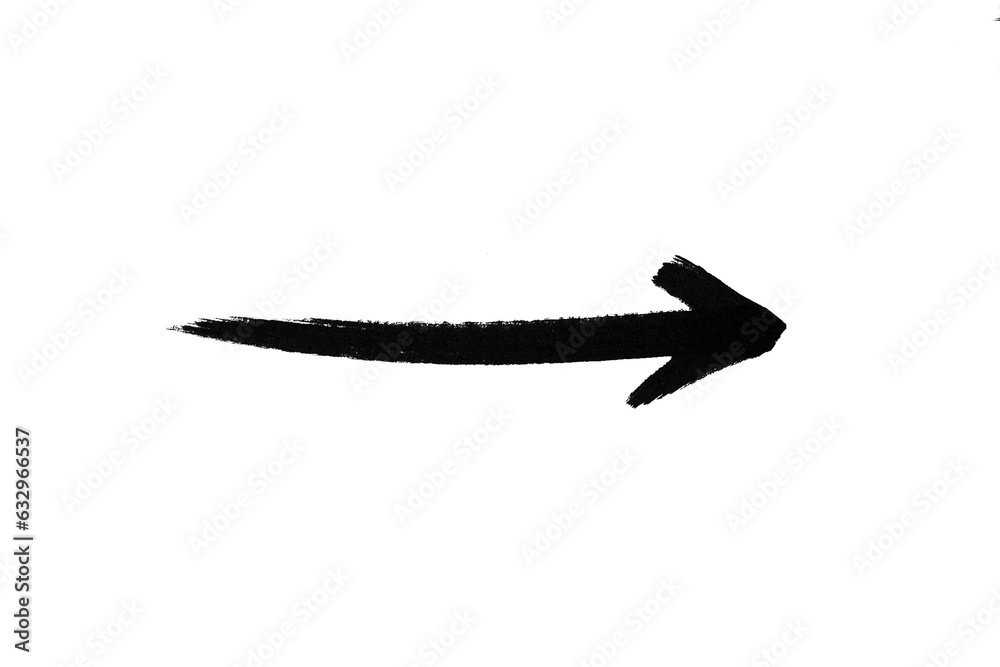 arrow marker isolated png mark hand draw  - obrazy, fototapety, plakaty 