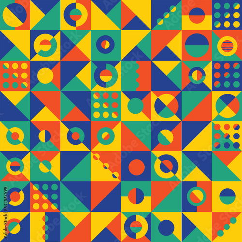 seamless geometric pattern